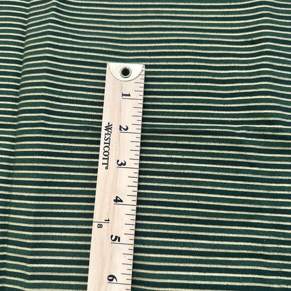 JoAnn Fabric Thin Green and Gold Striped 27x42" School Uniform VTG Men Suiting - Picture 6 of 6